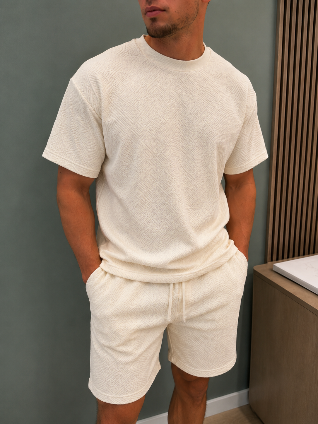 Ensemble Short Hawks Bay — Édition Texturée