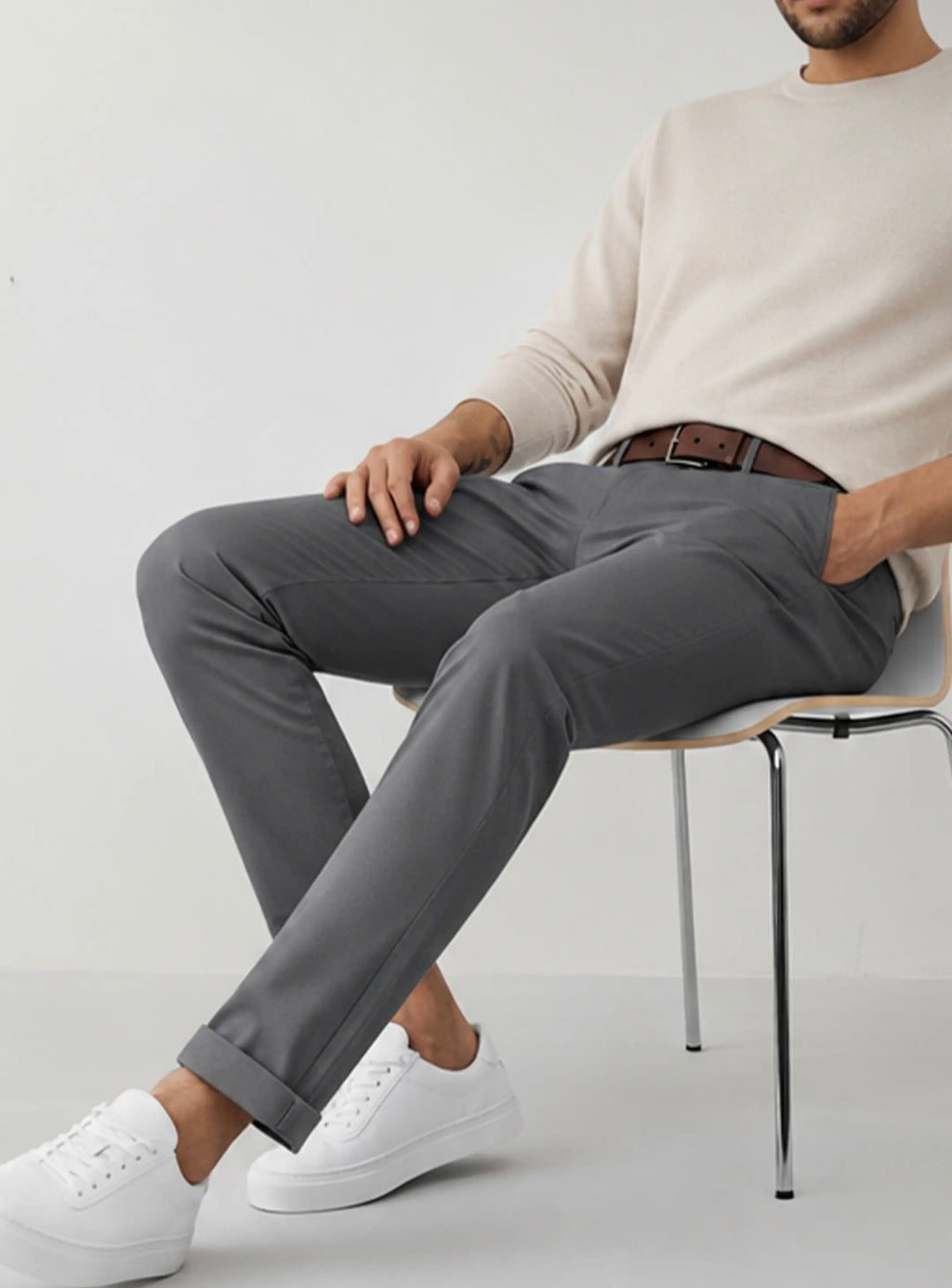 Hawks bay Pantalon en sergé extensible New Chino